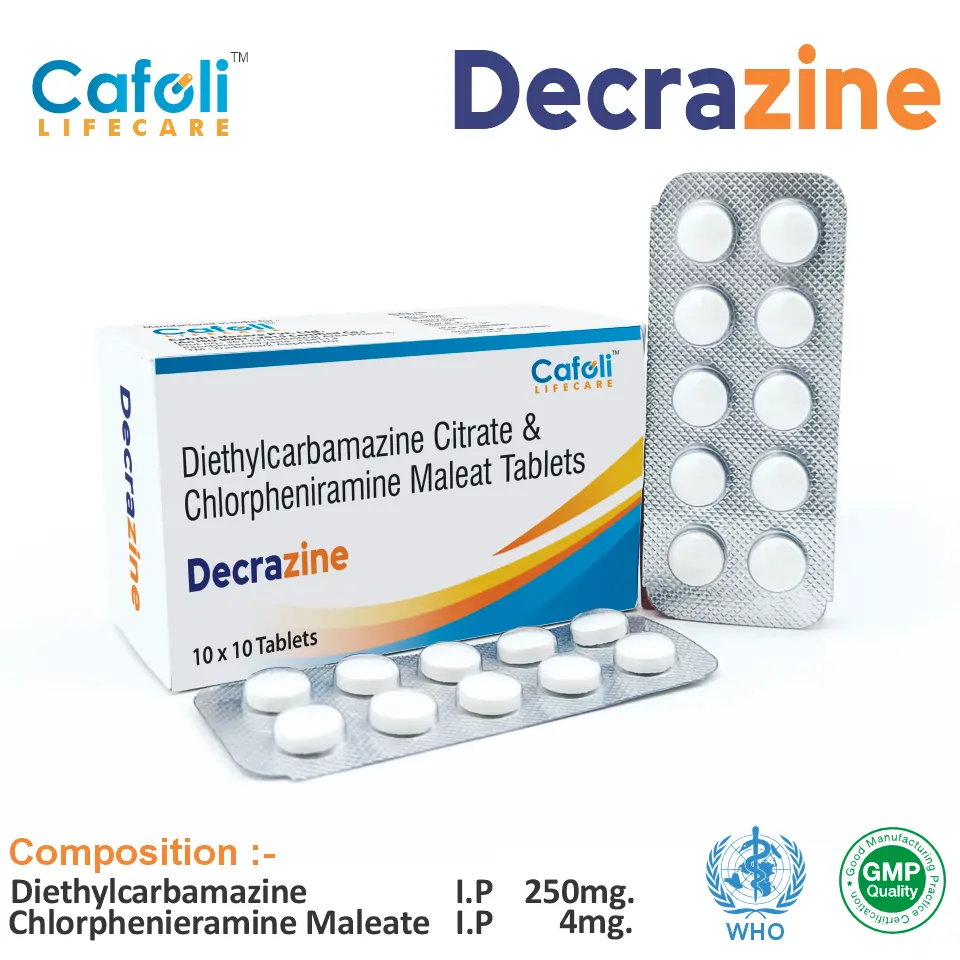 Decrazine Tablet for PCD Pharma Franchise